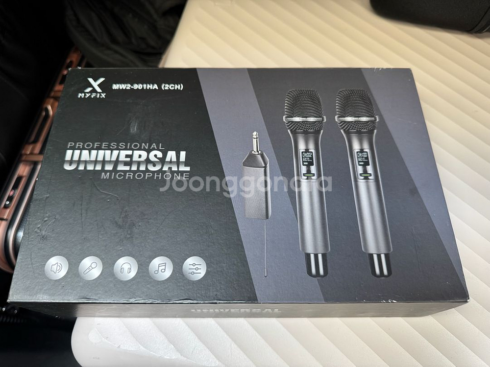 MYFIX MW2-901HA 2채널 무선 마이크--7