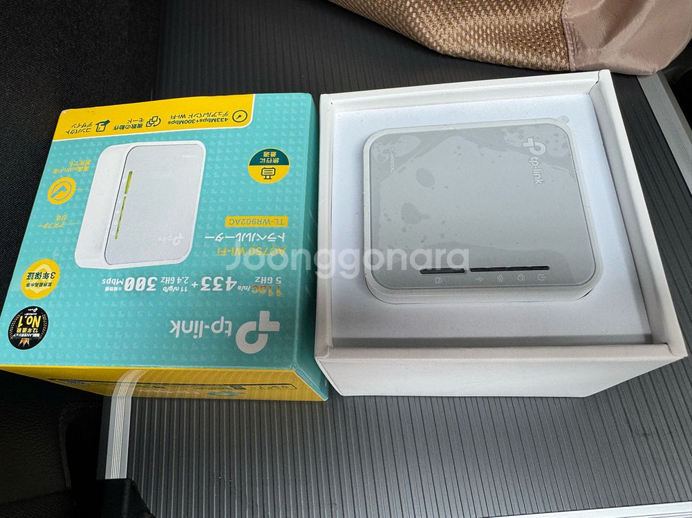 와이파이 일본산 TP-Link 휴대용 무선 라우터 TL--8