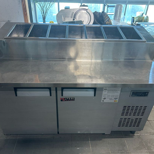 유니크 업소용 토핑 테이블 냉장고 1500
