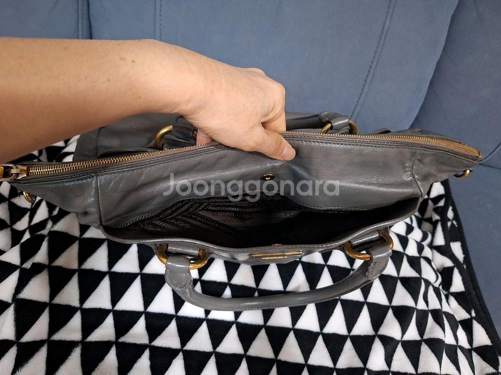 (정품)프라다 숄더백--8