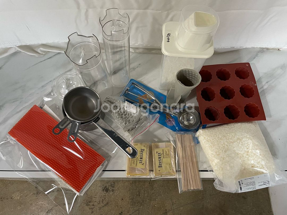 캔들공예 캔들재료 크림소이 비즈시트 캔들몰드--0