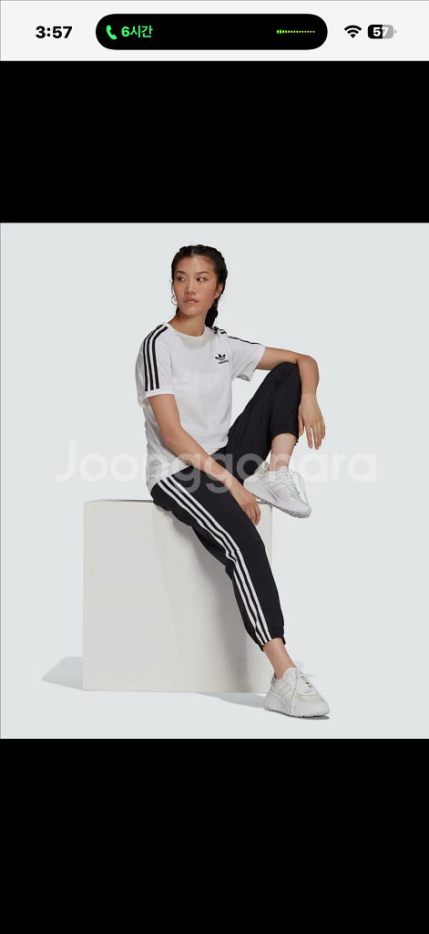 아디다스 락업트랙팬츠 블랙 H20547--4