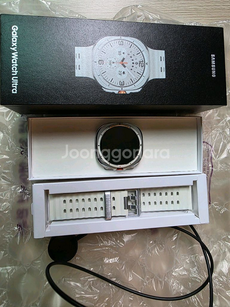 갤럭시워치7 울트라 티타늄화이트--1