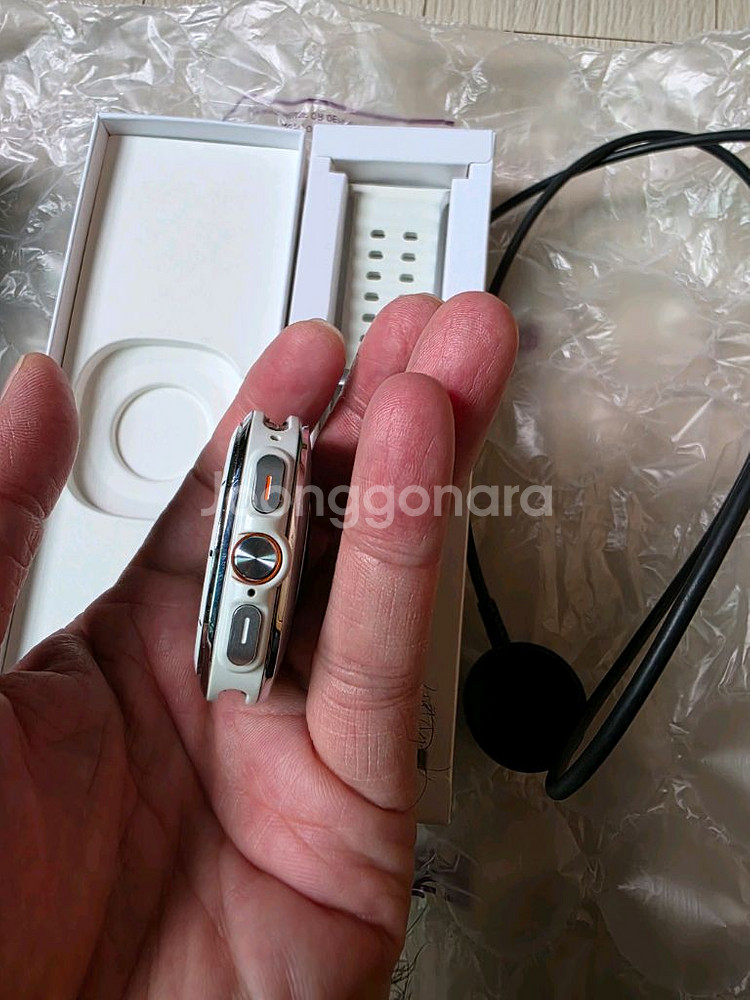 갤럭시워치7 울트라 티타늄화이트--3