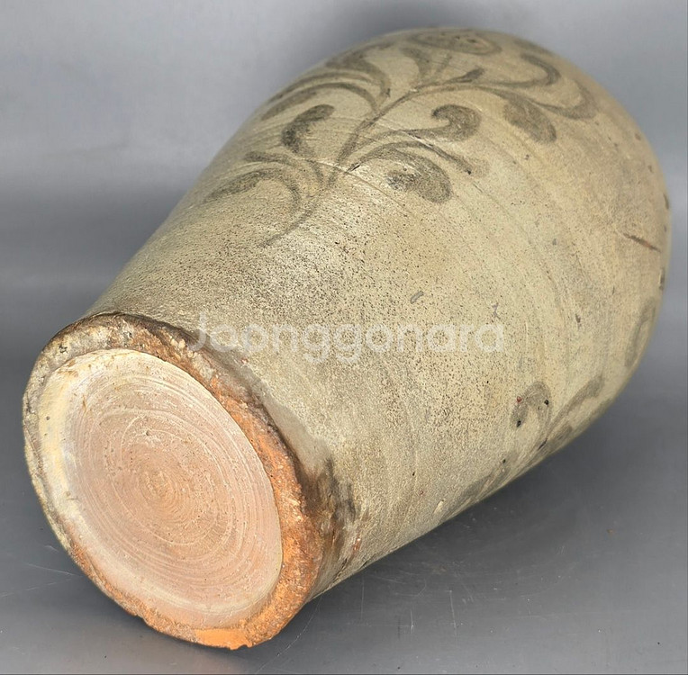 [감정서] 고려시대 청자철화당초문매병--4