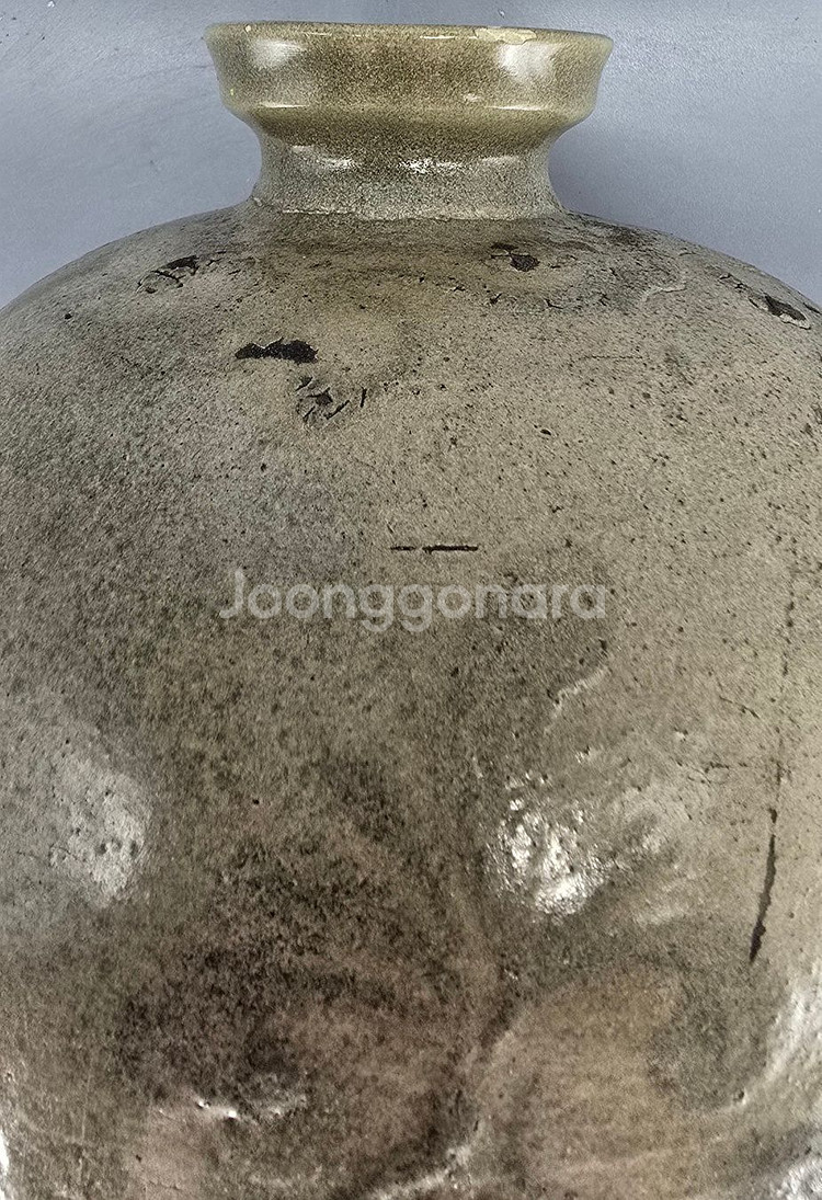 [감정서] 고려시대 청자철화당초문매병--5