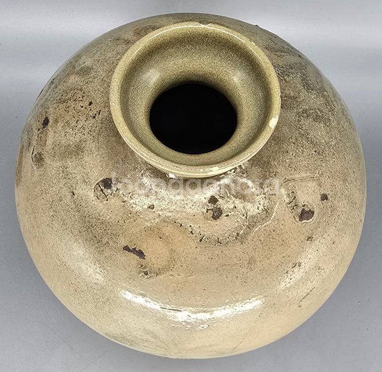 [감정서] 고려시대 청자철화당초문매병--3