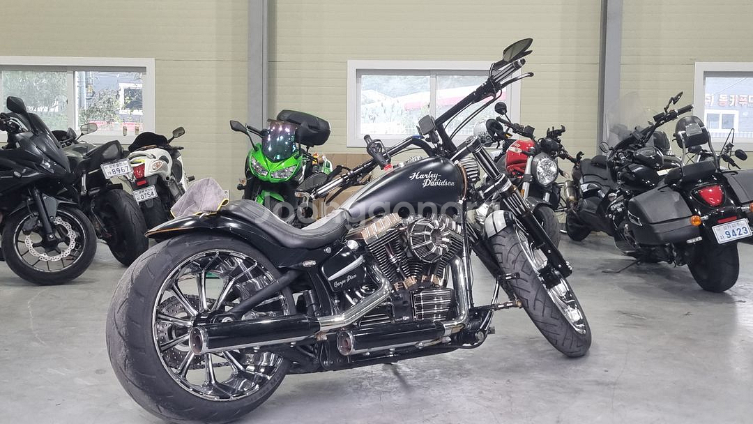 번호판이전 할리 브레이크아웃fxsb 13년식풀튜닝--6