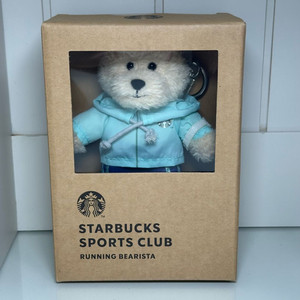 스타벅스 스포츠클럽 러닝 베어리스타 키체인 키링