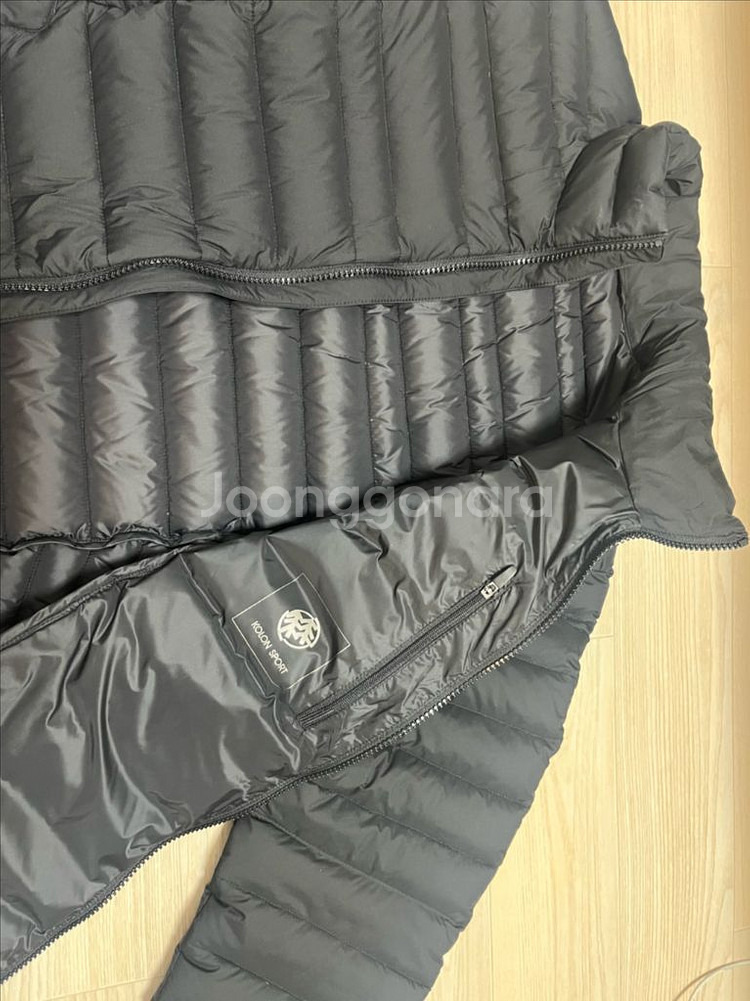 코오롱 남성 발키리 다운자켓 (검정 100사이즈)--7