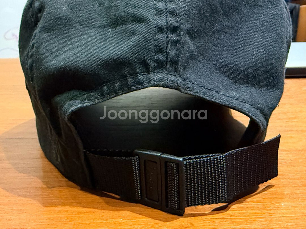 슈프림 밀리터리 캠프캡 블랙 - 21FW--2