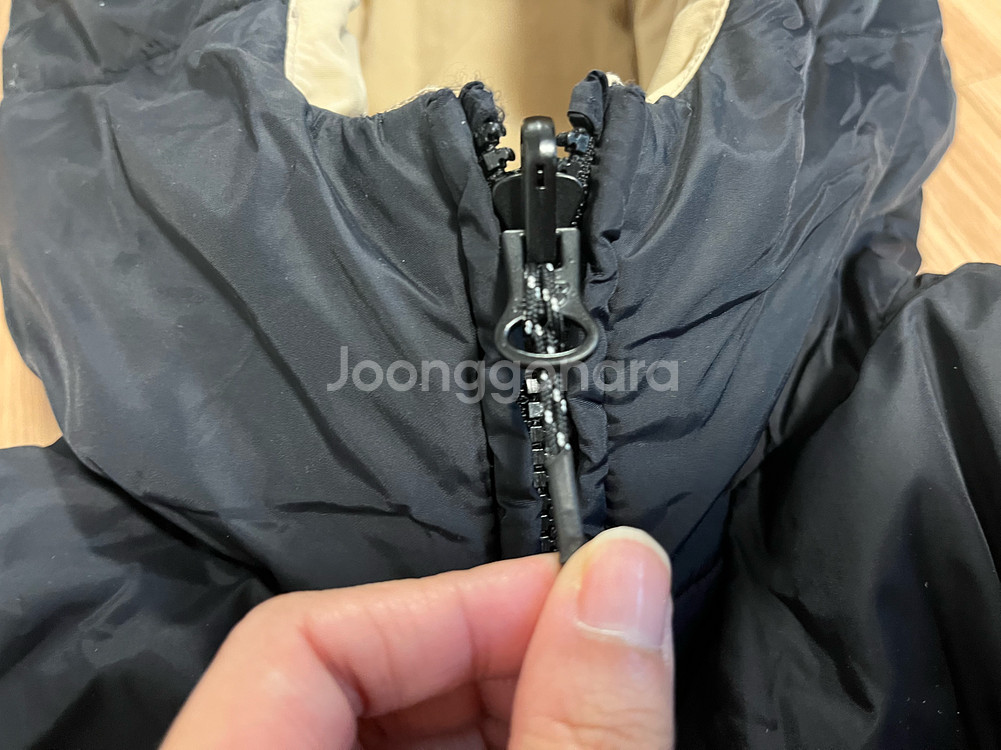 뉴발란스키즈 덕다운 패딩 150사이즈--5