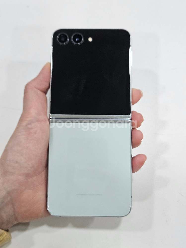 갤럭시Z플립5 민트 256GB 가성비폰 12만원--0