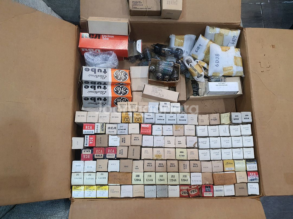 진공관튜브 미사용 200여개 진공관오디오--0