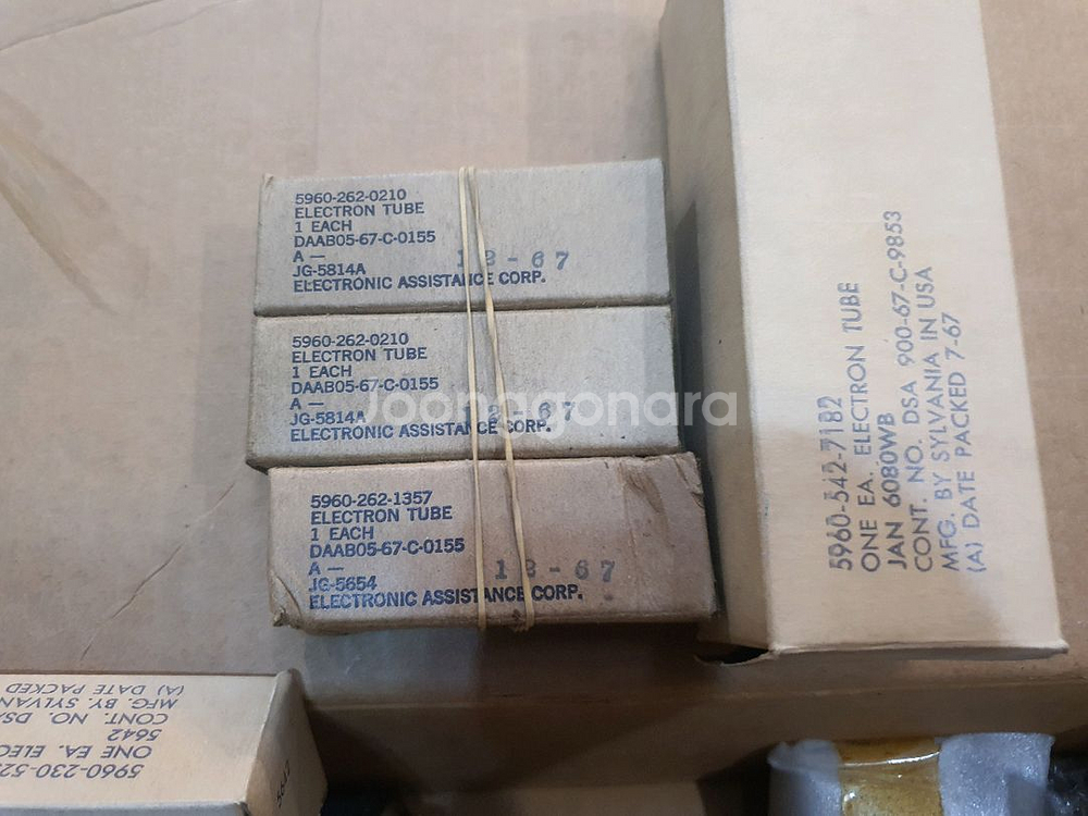 진공관튜브 미사용 200여개 진공관오디오--3