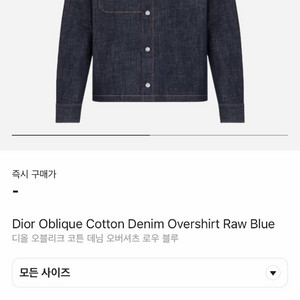 디올 오블리크 데님자켓