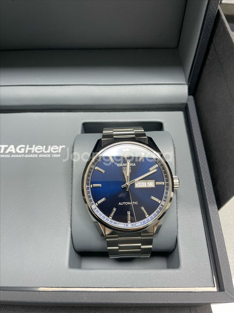 태그호이어 까레라 칼리버5 데이데이트 청판 41mm--0