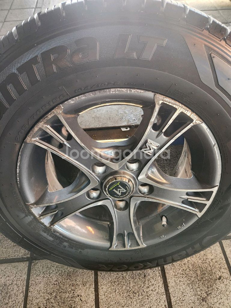 포터2. 앞타이어 205. 70 15. C셋트 판매--2