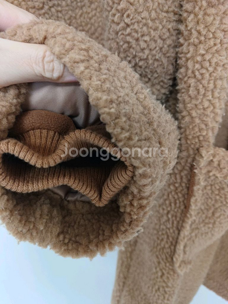 보조개 덤블 떡볶이 코트(155)--4