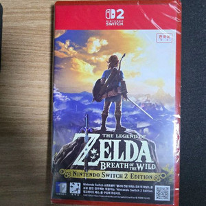 젤다 야생의 숨결 스위치2 미개봉 팝니다 (택포)