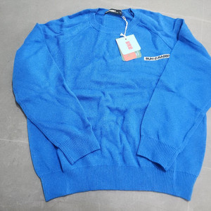 [새상품]런래빗 블루니트 (140사이즈)