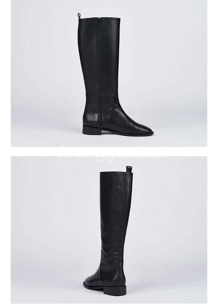 릴리슈 소가죽 롱부츠 255mm--5