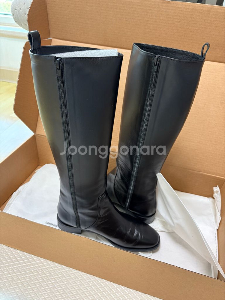 릴리슈 소가죽 롱부츠 255mm--7