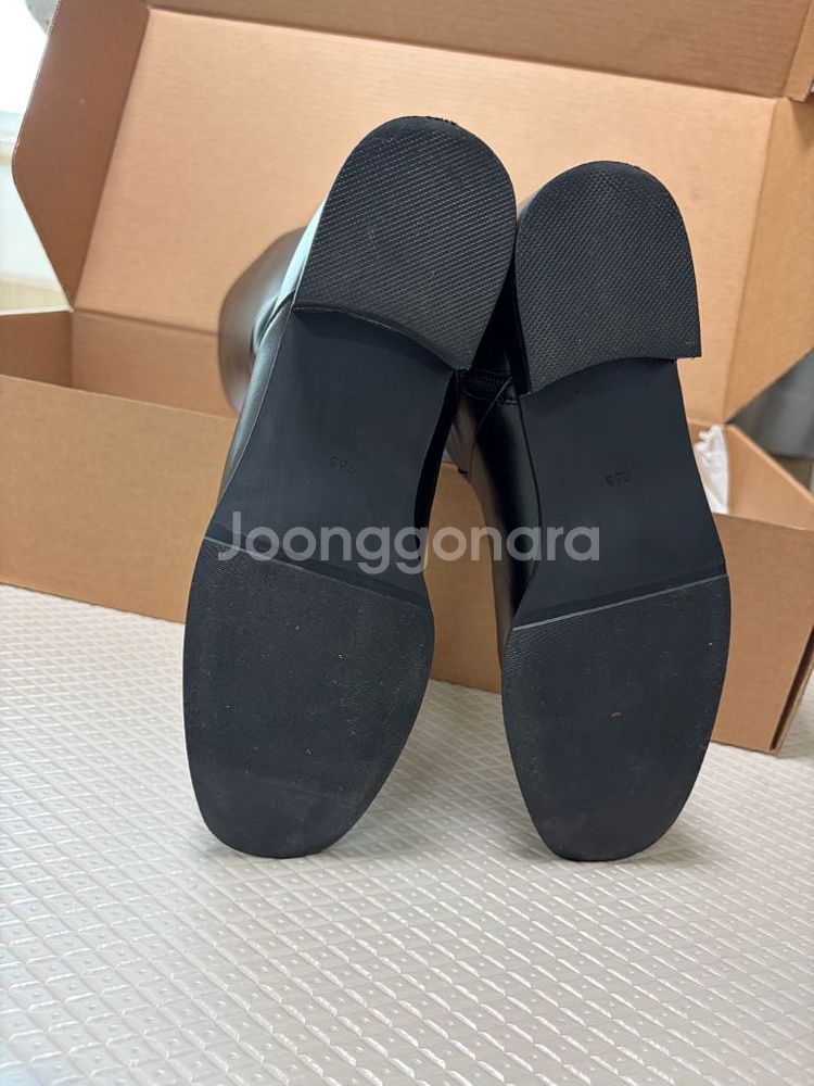 릴리슈 소가죽 롱부츠 255mm--8