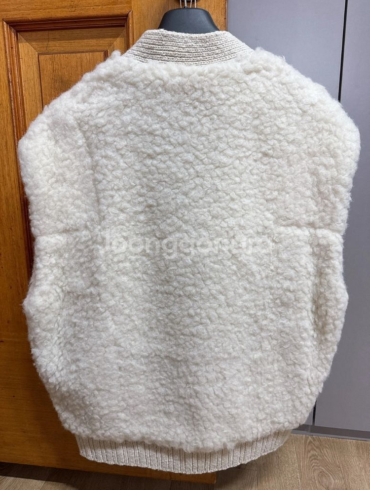 모노크롬 버블 에코 퍼 베스트--4