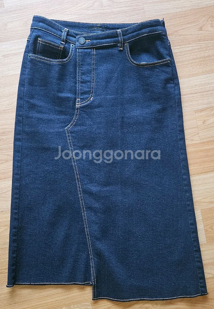 타임 레트바이티 데님 스커트--9