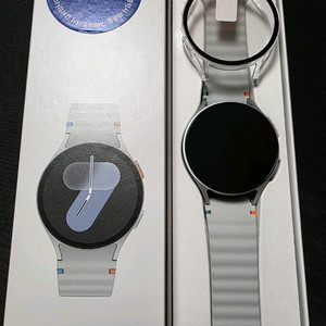 갤럭시워치7 44mm 블루투스(실버)풀박스+풀커버케이스