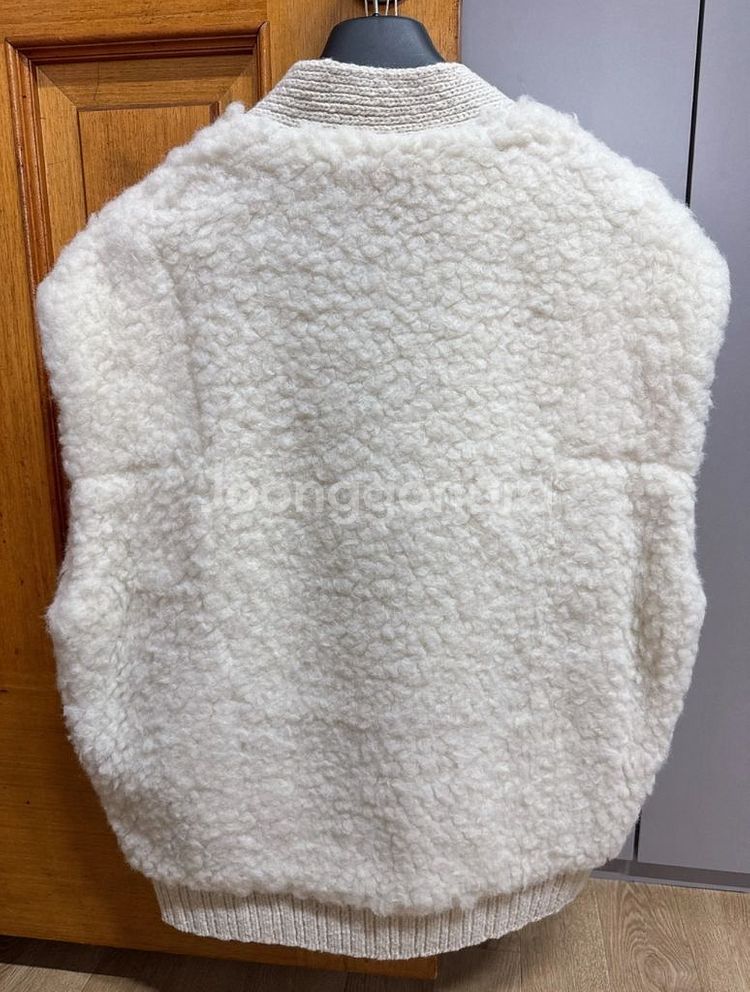 모노크롬 버블 에코 퍼 베스트--8