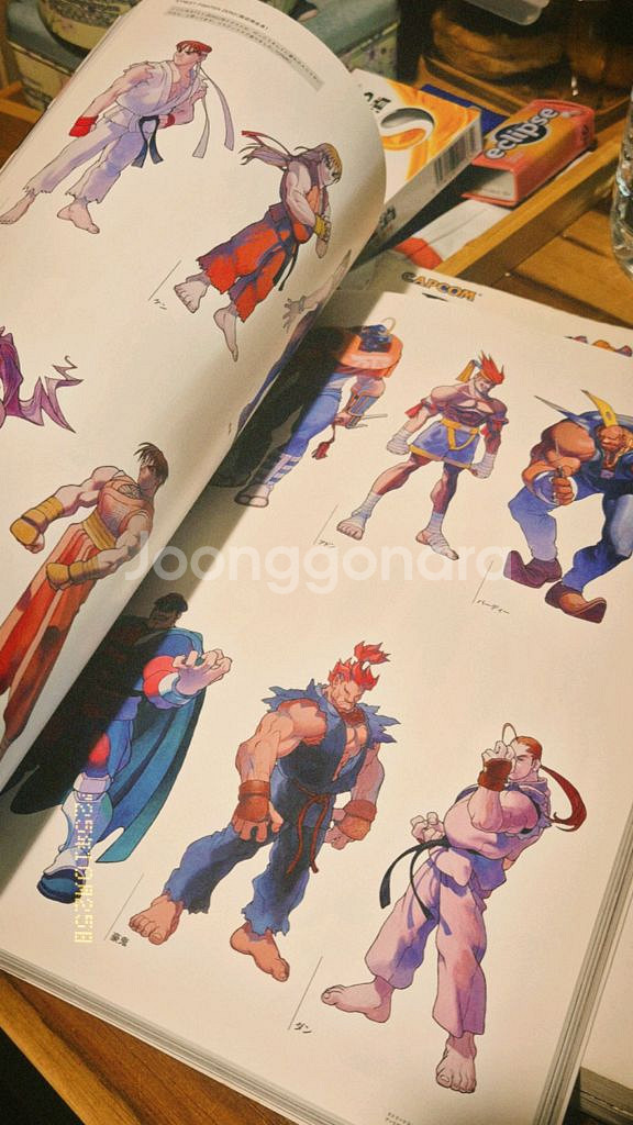 스트리트 파이터 아트웍스--2
