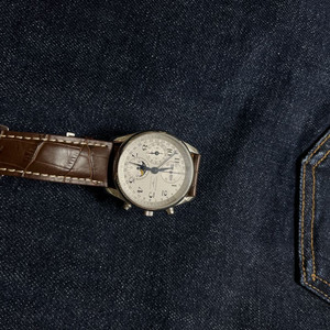 론진 마스터콜렉션 문페이즈 크로노그래프 40미리 교환가능