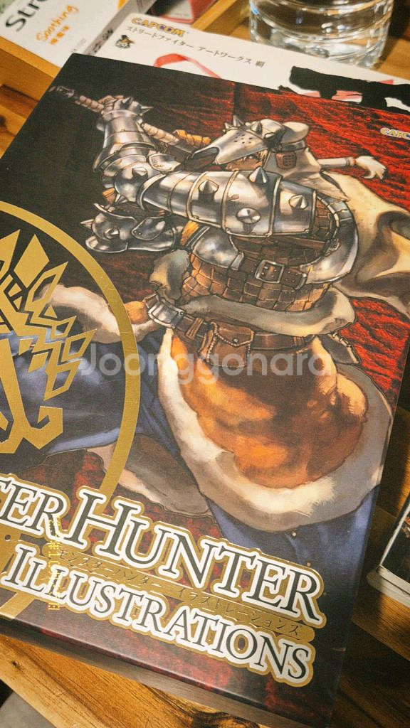 몬스터헌터 공식 아트 설정북--0