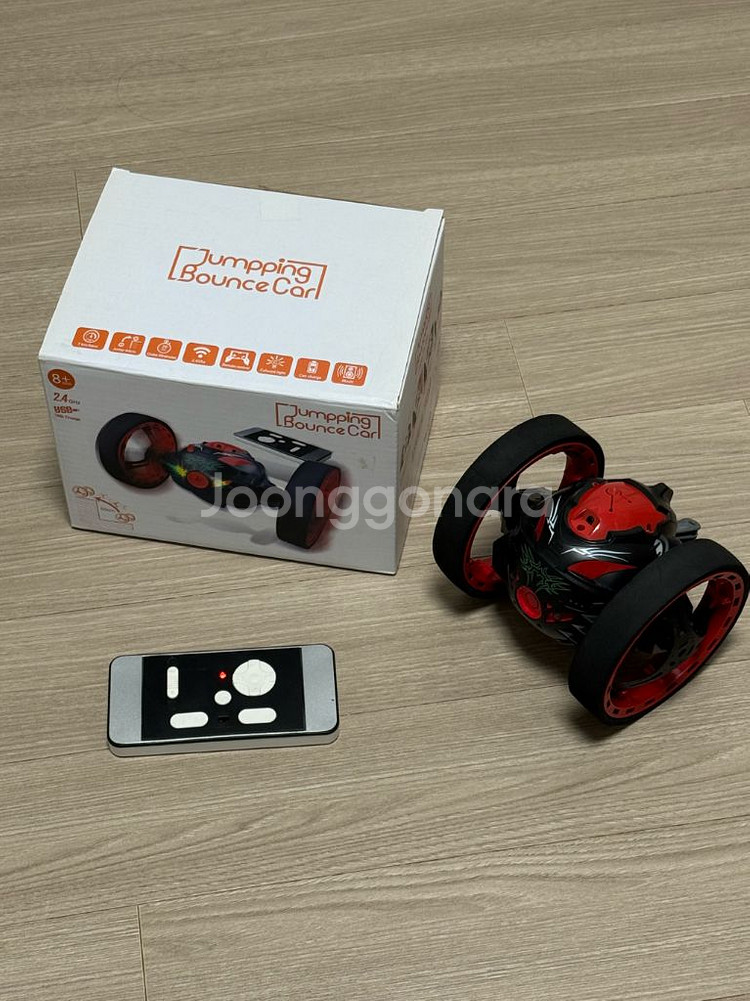 리모컨 포함 점핑 바운스카 풀박--0