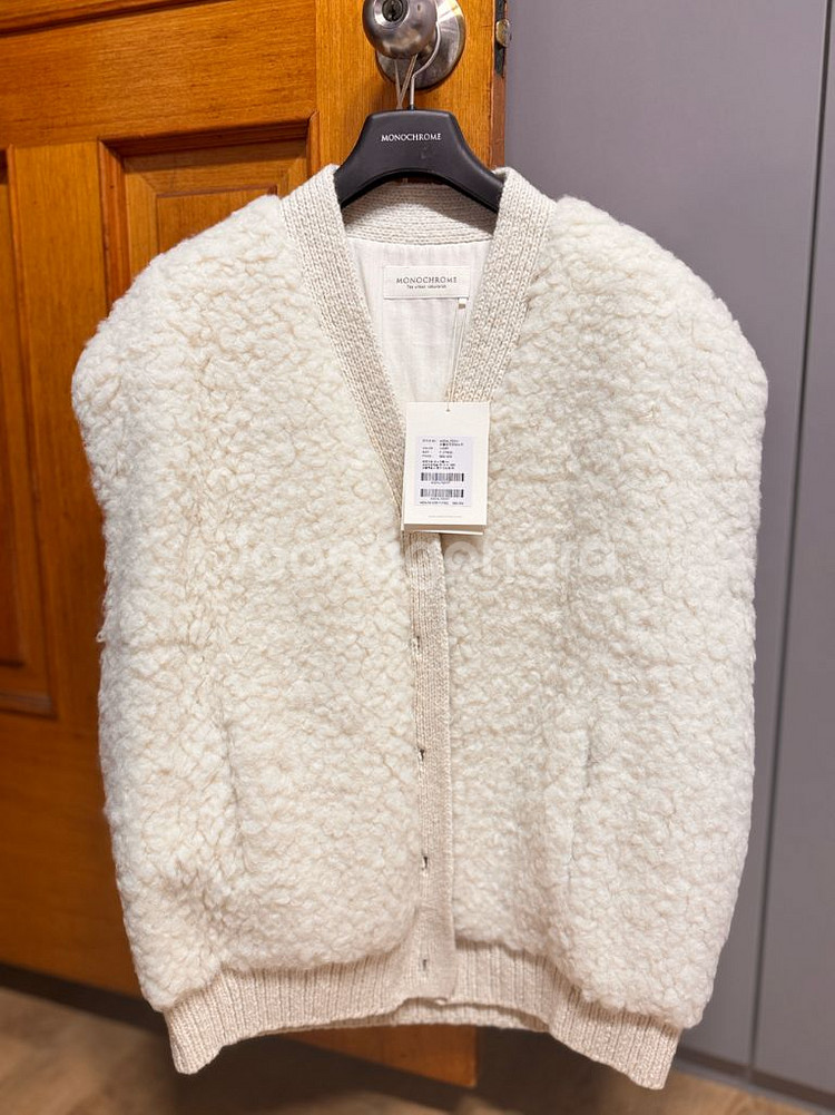 모노크롬 버블 에코 퍼 베스트--3