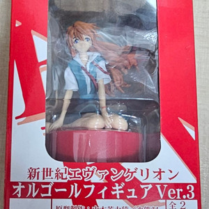 에반게리온 소류 아스카 랑그레이 좌상 오르골(소리주의)