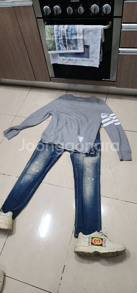 톰브라운 맨투맨 100--1