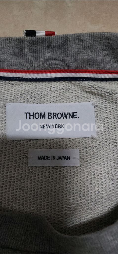 톰브라운 맨투맨 100--5