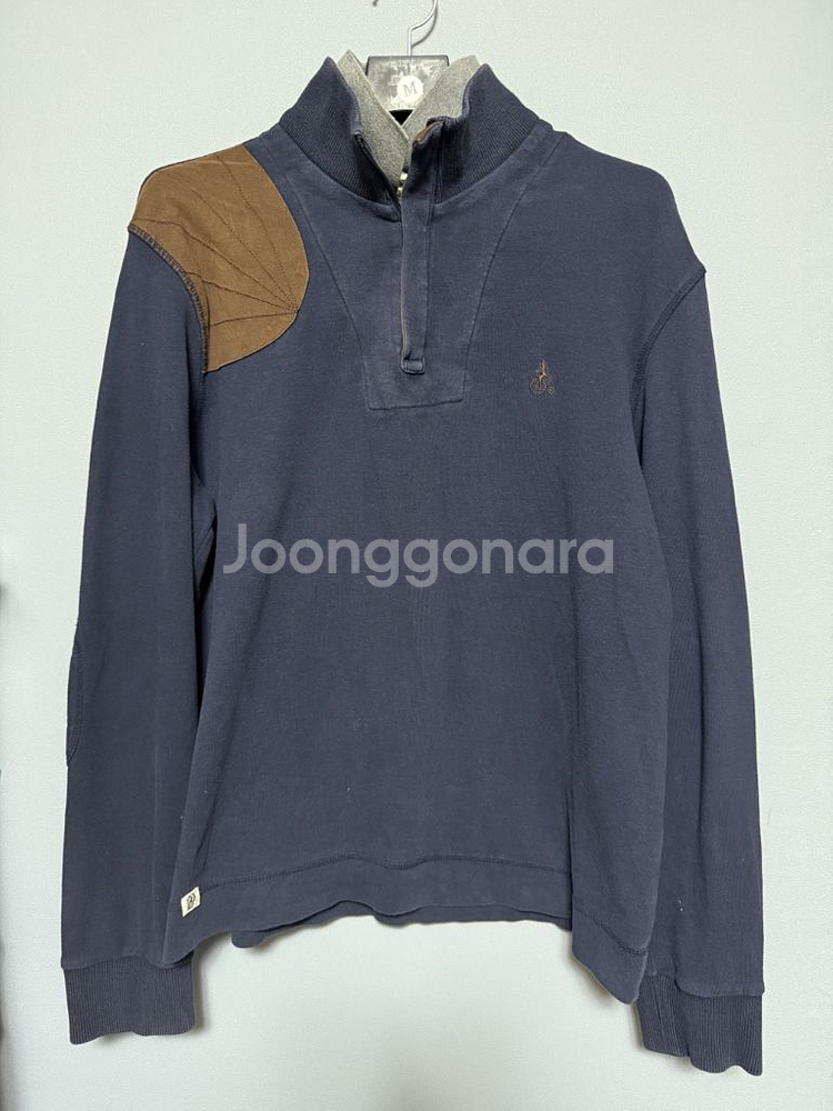 빈폴 남성 하프 집업 티셔츠 100--0