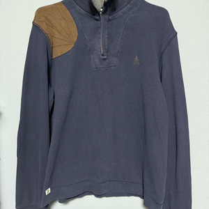 빈폴 남성 하프 집업 티셔츠 100