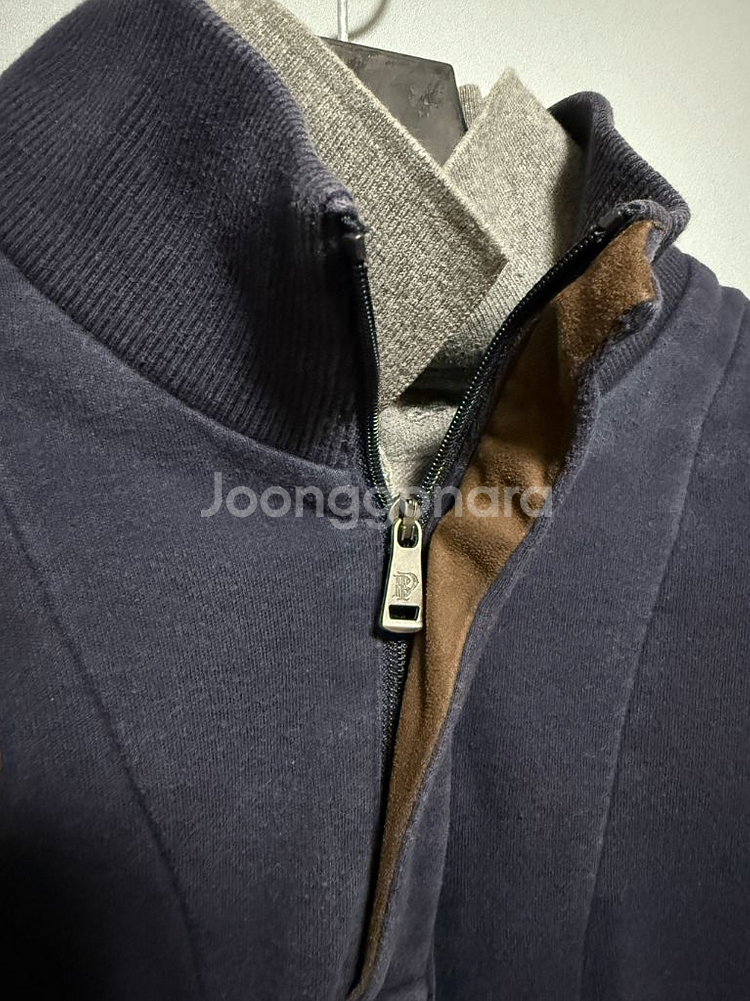 빈폴 남성 하프 집업 티셔츠 100--3