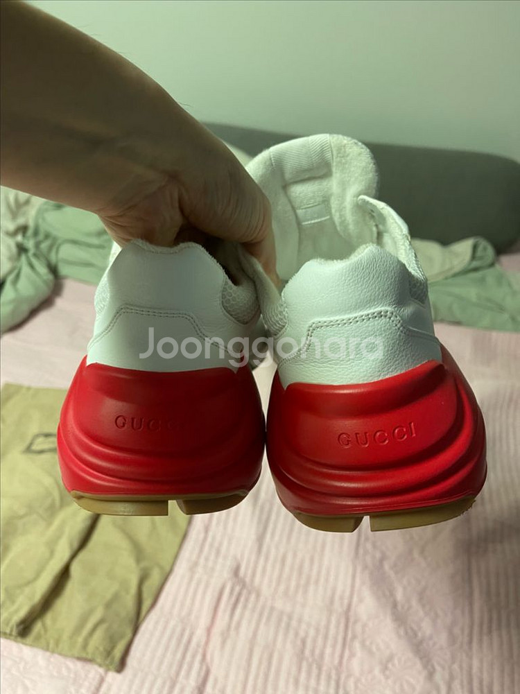 구찌 웹라이닝 라이톤 8.5 275 새상품급--2