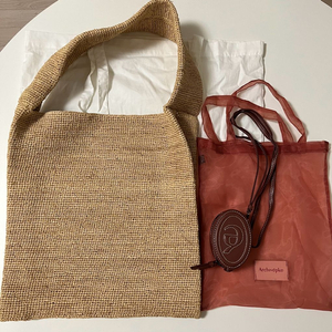 2개일괄)아카이브앱크 툭백 스몰+마카롱백