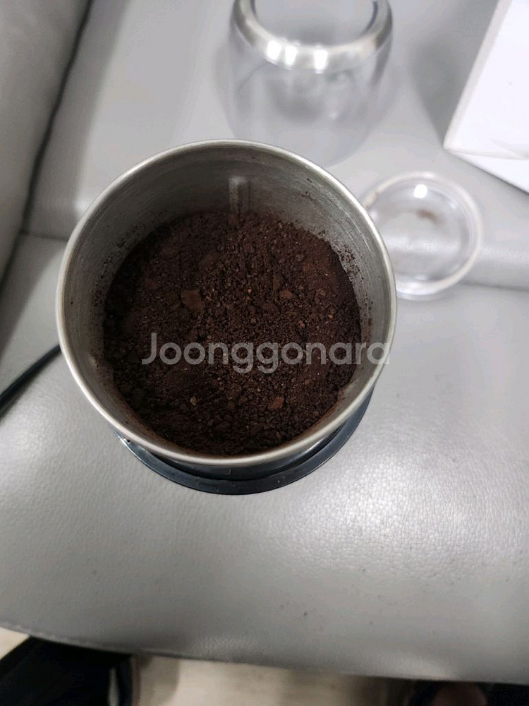 플랜잇 화이트 에스프레소 커피머신 커피 자동 그라인더--3