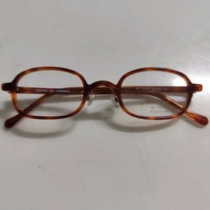 미네르바 브라운 47사이즈 빈티지 뿔테 안경