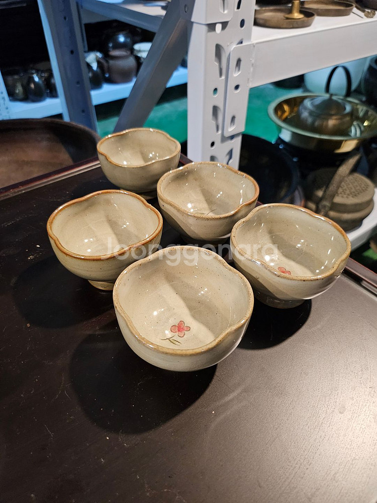 사극 촬영 소품 도자기 찻잔, 접시 등 렌탈or판매--1