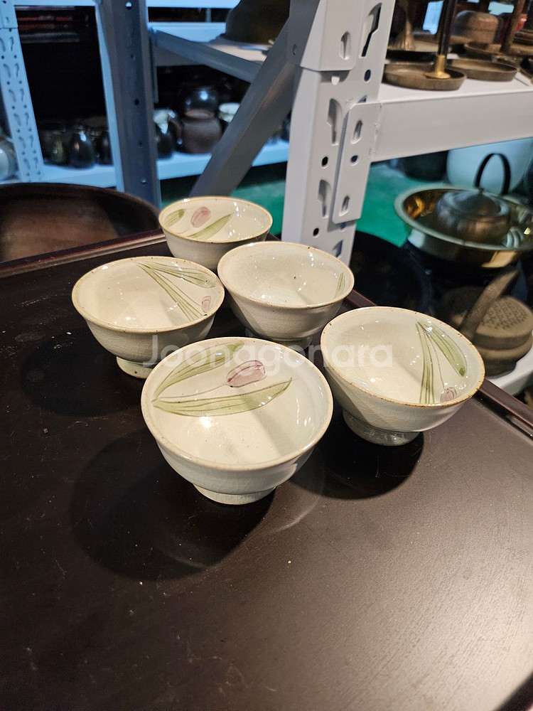 사극 촬영 소품 도자기 찻잔, 접시 등 렌탈or판매--2