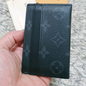 루이비통 정품 더블 카드 홀더 모노그램 이클립스 재품